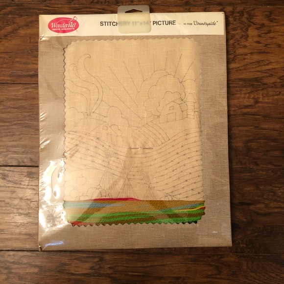 Stitchery Cross Stitch DIY Art Yarn Craft - Picture 4 of 5